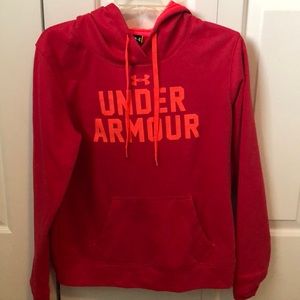 Under Armour Women’s pink/coral sweatshirt